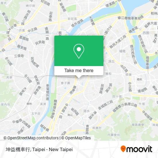 坤益機車行 map