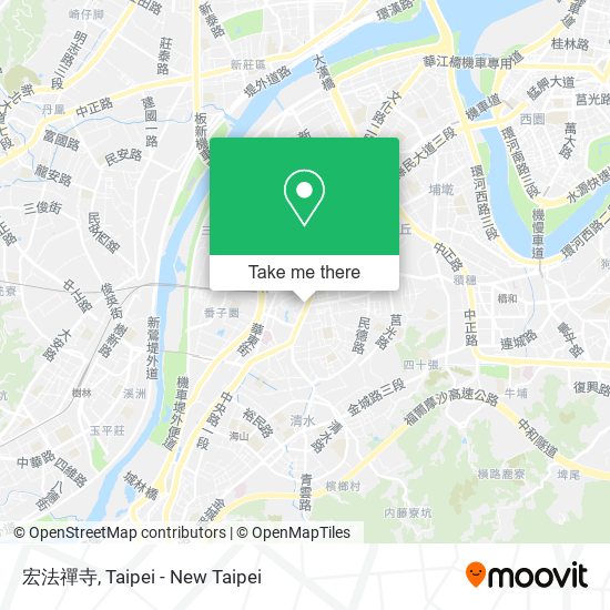 宏法禪寺 map