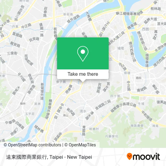 遠東國際商業銀行 map
