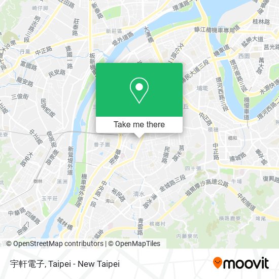 宇軒電子 map