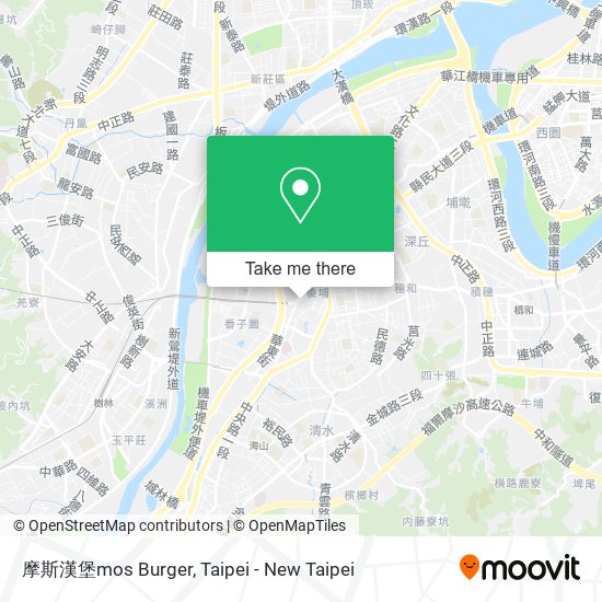 摩斯漢堡mos Burger map