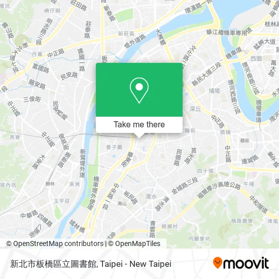 新北市板橋區立圖書館地圖
