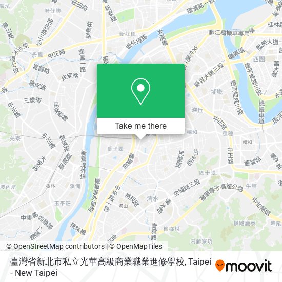 臺灣省新北市私立光華高級商業職業進修學校 map