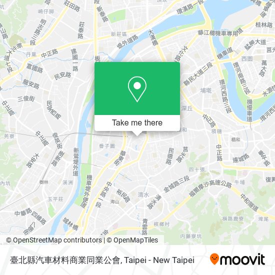 臺北縣汽車材料商業同業公會 map