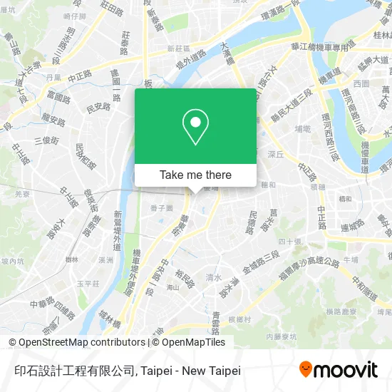 印石設計工程有限公司地圖