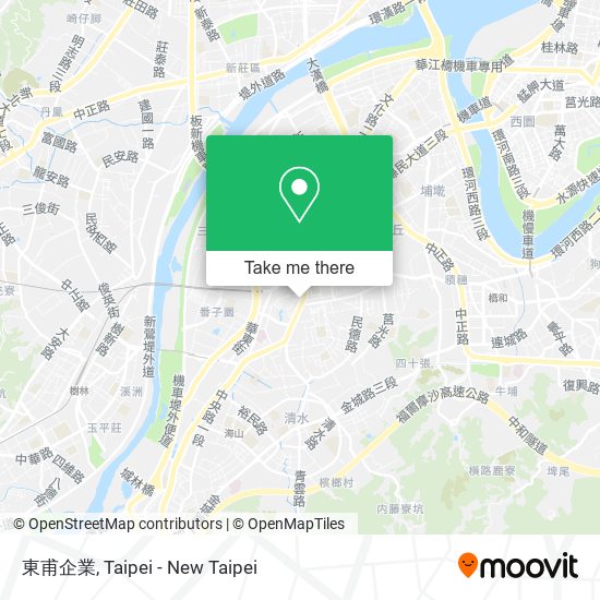 東甫企業 map