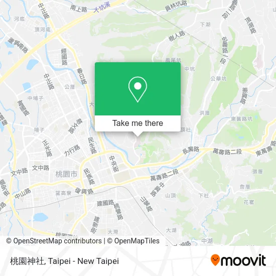 桃園神社 map