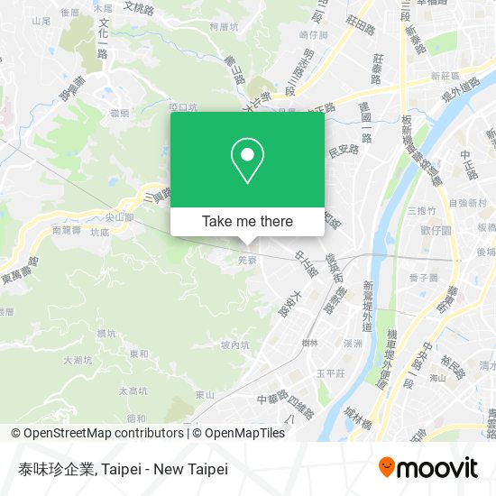 泰味珍企業地圖