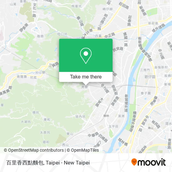 百里香西點麵包地圖