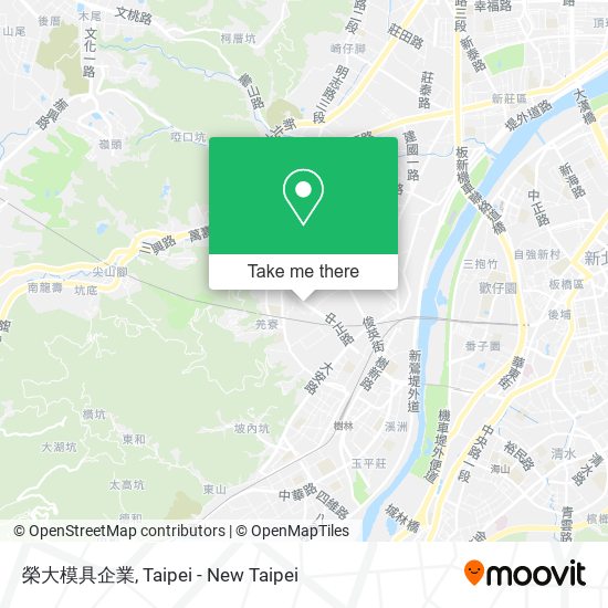 榮大模具企業 map