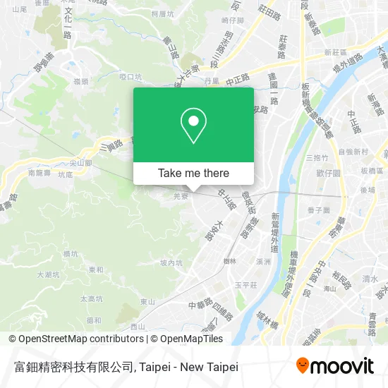 富鈿精密科技有限公司地圖
