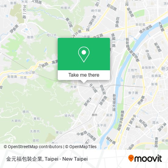 金元福包裝企業地圖