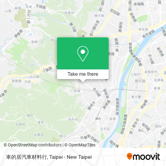車的居汽車材料行 map