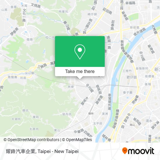 耀鋒汽車企業 map