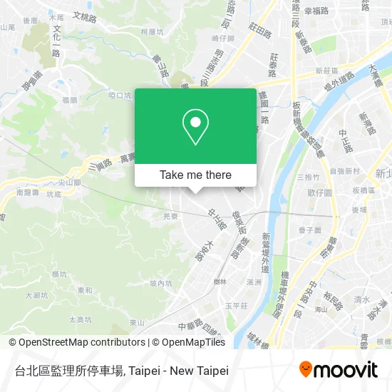 台北區監理所停車場 map