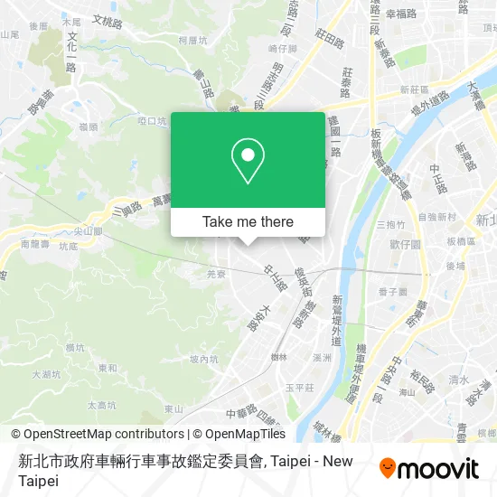 新北市政府車輛行車事故鑑定委員會 map