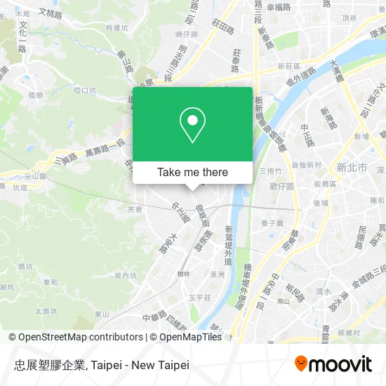 忠展塑膠企業 map