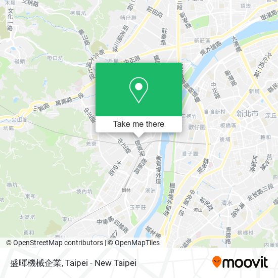 盛暉機械企業 map