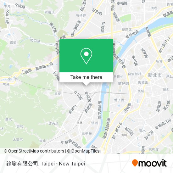銓瑜有限公司 map