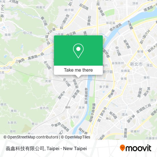 義鑫科技有限公司 map