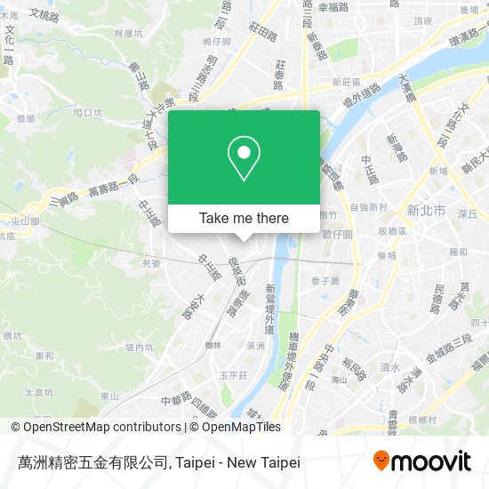 萬洲精密五金有限公司 map