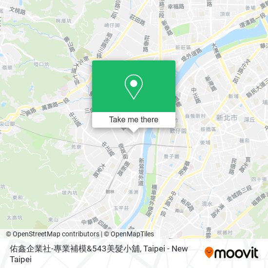 佑鑫企業社-專業補模&543美髮小舖 map