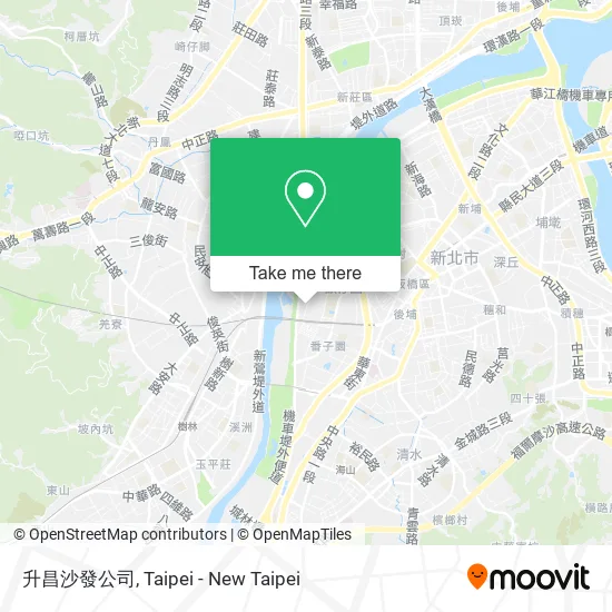 升昌沙發公司 map