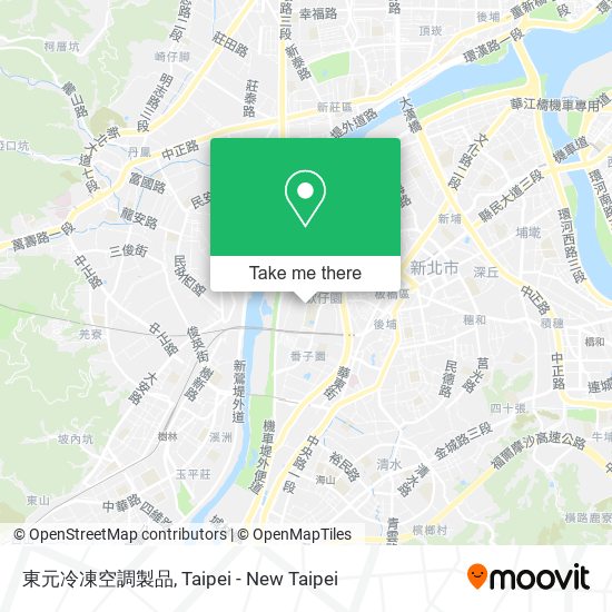 東元冷凍空調製品 map