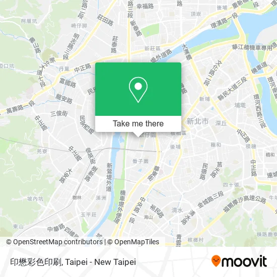 印懋彩色印刷 map
