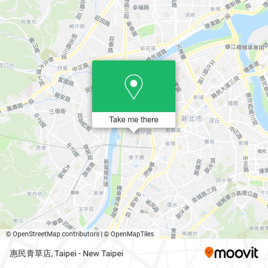 惠民青草店 map