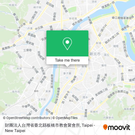 財團法人台灣省臺北縣板橋市教會聚會所 map