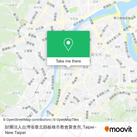 財團法人台灣省臺北縣板橋市教會聚會所 map