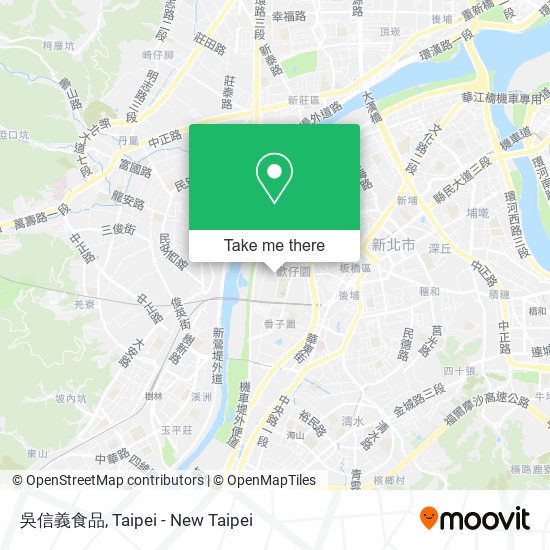 吳信義食品 map