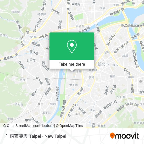 佳康西藥房 map