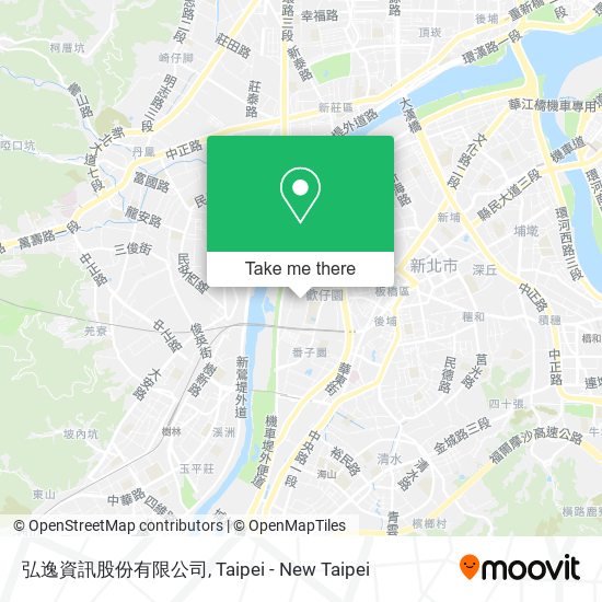 弘逸資訊股份有限公司 map