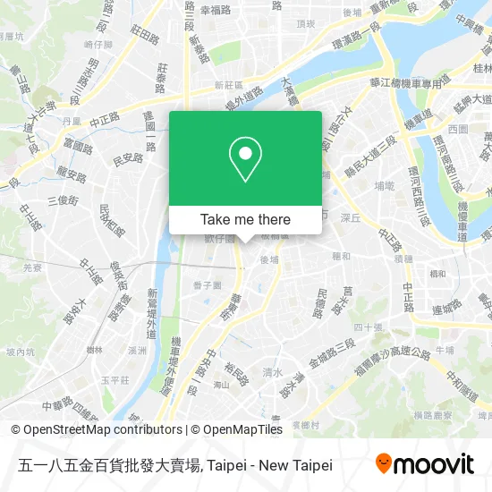 五一八五金百貨批發大賣場 map