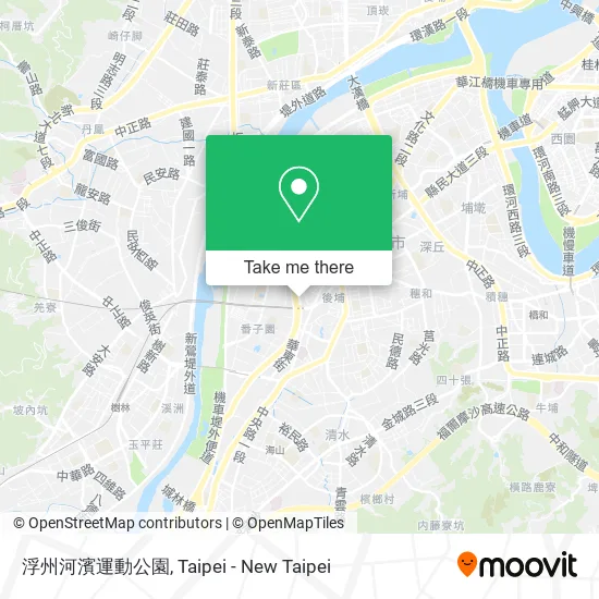 浮州河濱運動公園 map