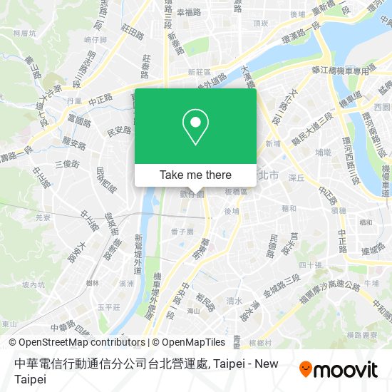中華電信行動通信分公司台北營運處 map