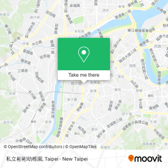 私立彬彬幼稚園 map