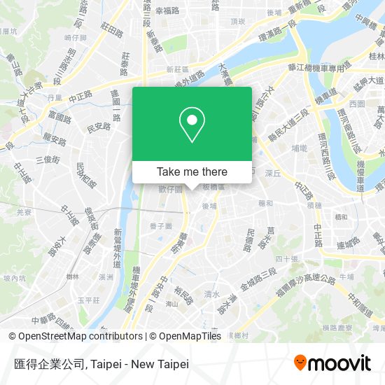 匯得企業公司 map