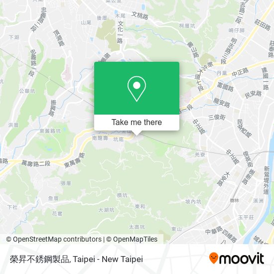 榮昇不銹鋼製品 map