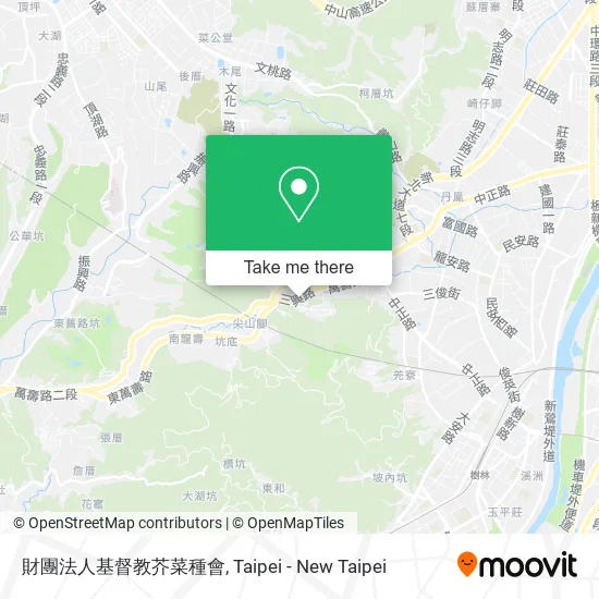 財團法人基督教芥菜種會地圖
