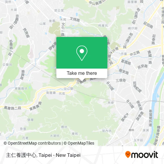 主仁養護中心 map