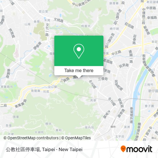 公教社區停車場 map