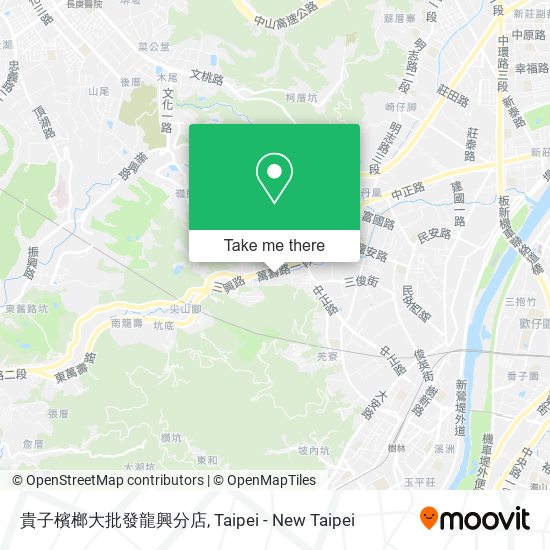 貴子檳榔大批發龍興分店地圖