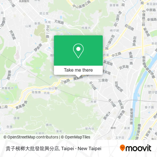 貴子檳榔大批發龍興分店地圖