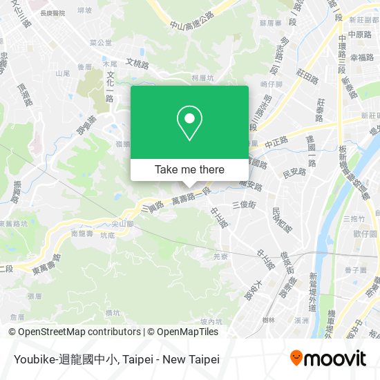 Youbike-迴龍國中小 map