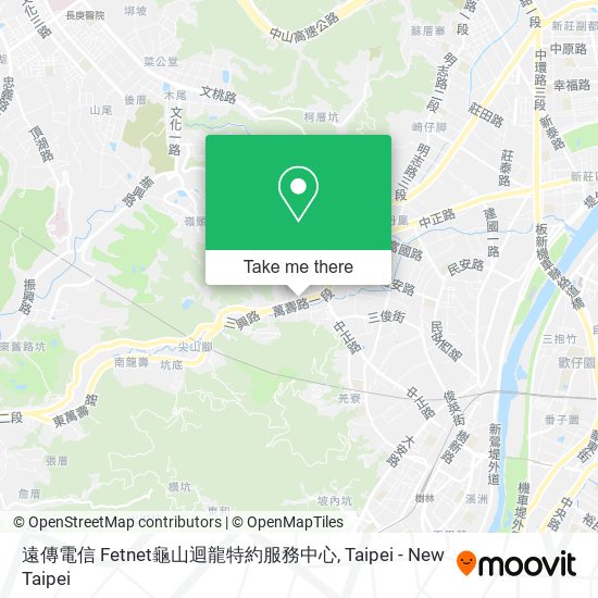 遠傳電信 Fetnet龜山迴龍特約服務中心 map