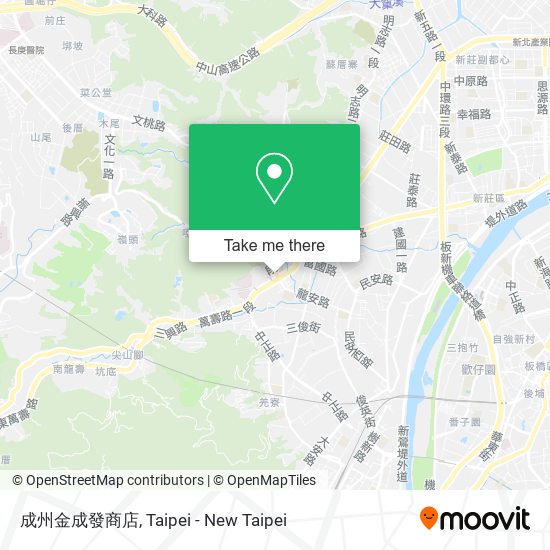 成州金成發商店 map