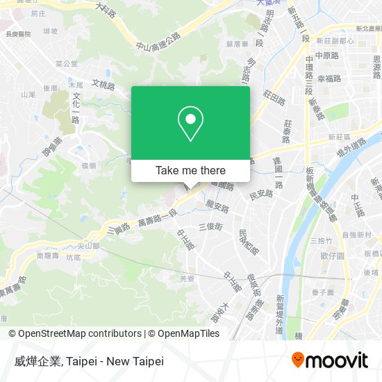 威燁企業 map